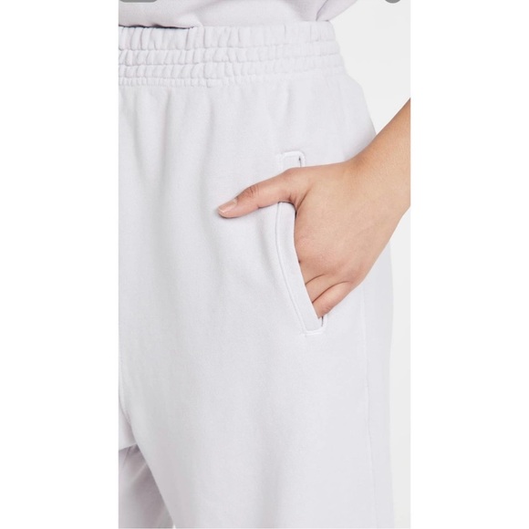 NEW Agolde Balloon Sweatpants Oatmeal Heather - Picture 4 of 15